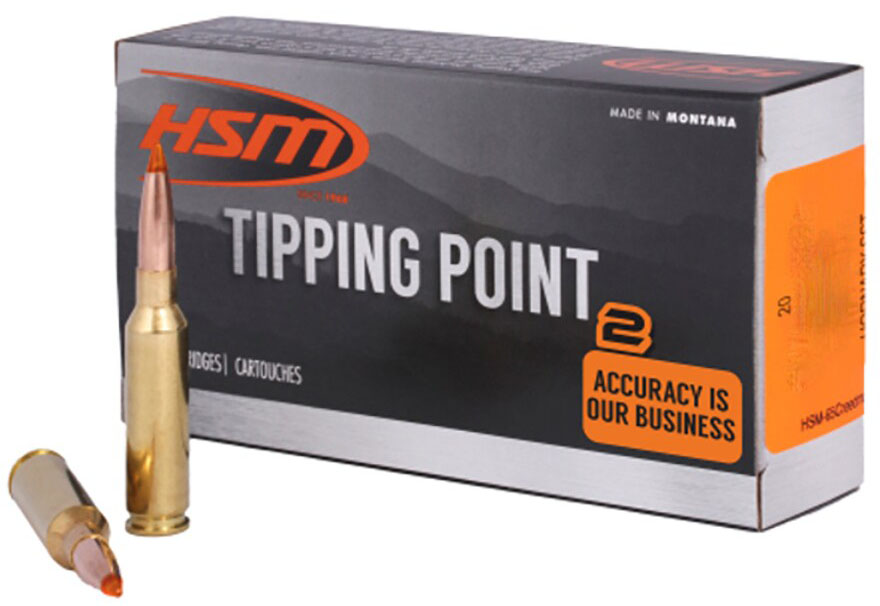 HSM TIPPING POINT 2 6.5CREED 140GR SST 20/25 - Sale